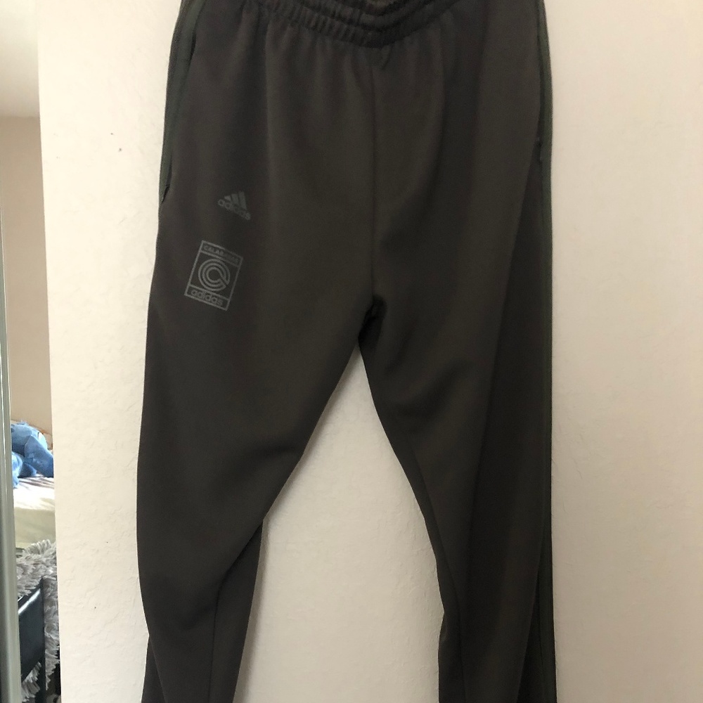 Adidas Brown 'Calabasas' Track Pants